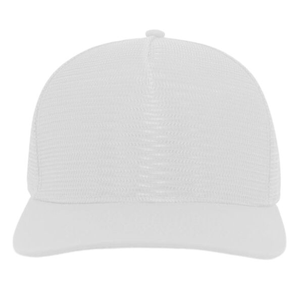 5-Panel Mesh Overlay Trucker Snapback Thumbnail